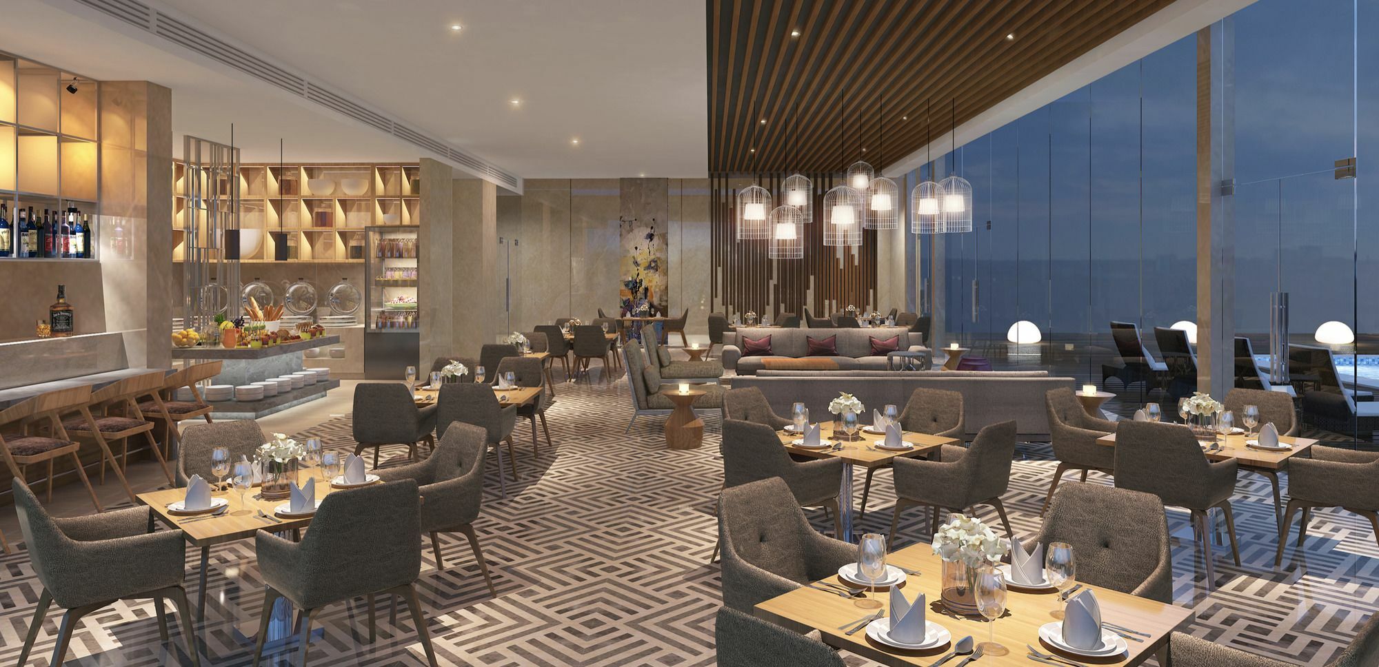 Marriott Executive Apartments Haïdarabad Extérieur photo